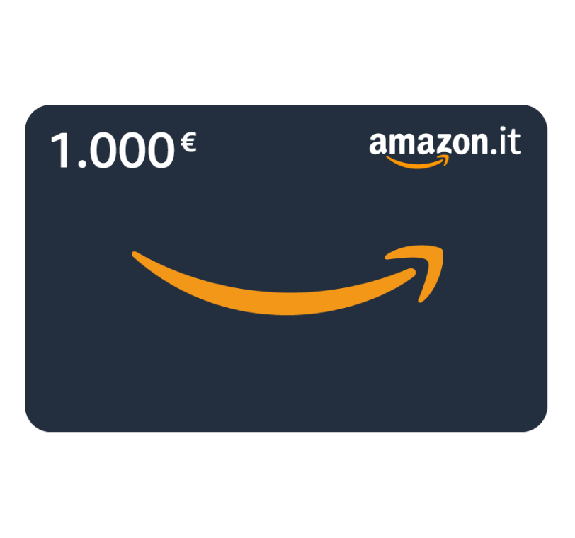 Puoi vincere un Buono Regalo Amazon.it* di 1.000€